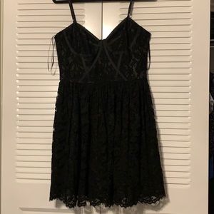 Black lace Jill Stuart dress